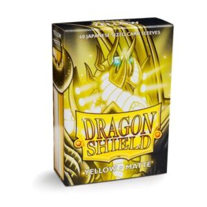 Dragon Shield: Japanese Matte ? Yellow (60)