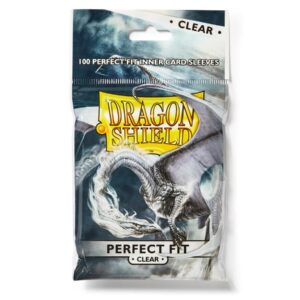 Dragon Shield Perfect Fit Clear 100 Standard Sleeves KartenhhÃ¼llen Perfect size