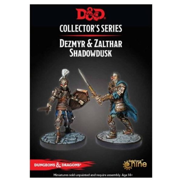 Dungeons & Dragons Collector's Series Dezmyr & Zalthar Shadowdusk D&D Minis
