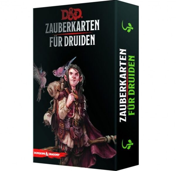 Dungeons & Dragons Zauberkarten fÃ¼r Druiden (Deutsch) Karten Zauber D&D 73917-G