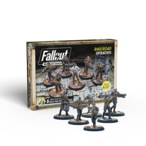 Fallout Wasteland Warfare Railroad Operatives Modiphius MUH052221