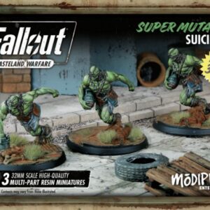 Fallout Wasteland Warfare Super Mutants Suiciders (Englisch) Modiphius MUH051240