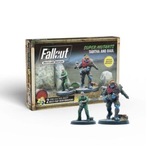 Fallout Wasteland Warfare Super Mutants Tabitha and Raul Modiphius MUH052152