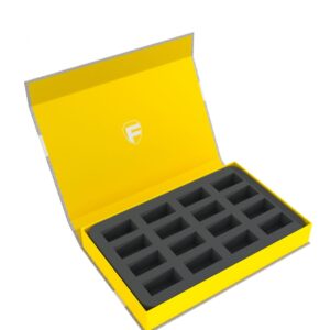 Feldherr Half-Size Magnetbox 40 mm fÃ¼r 16 Standard Miniaturen Box Storage