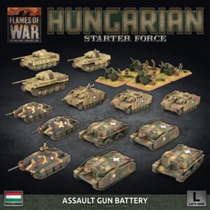 Flames of War Hungarian Starter Assault Gun Battery Battlefront FoW WW2