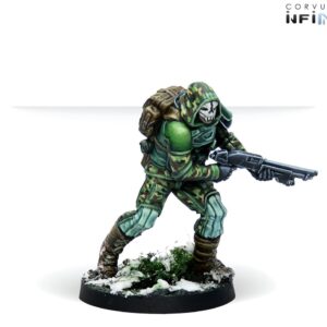 Infinity Ariadna Streloks Kazak Reconnaissance Unit Shotgun Corvus Belli 281108