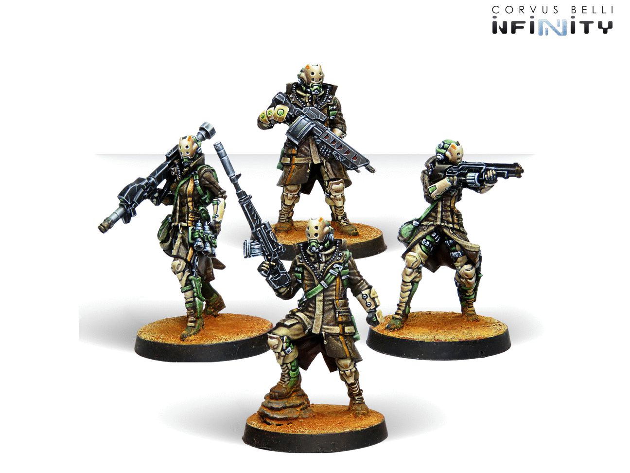 Infinity Haqqislam Zhayedan Intervention Troops Corvus Belli INF281401 brotherhood