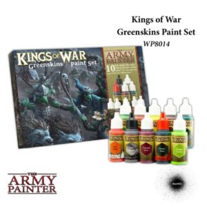 Kings of War Greenskins Paint Set Army Painter Warpaints colour KoW