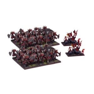 KoW Forces of the Abyss Lower Abyssal Horde King of War Mantic Games Abgrund
