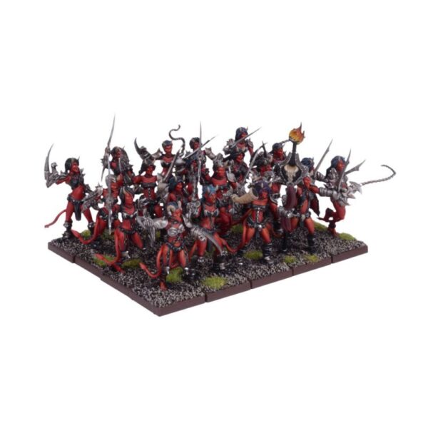 KoW Forces of the Abyss Succubi Regiment King of War Mantic Games Abgrund