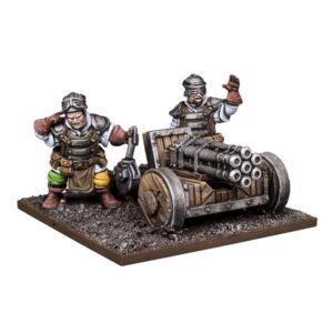 KoW Halfling Howitzer / Volley Gun Kings of War Mantic Games MGKWHF403