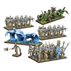 KoW Trident Realm of Neritica Army Kings of War Mantic Games Dreizackreich
