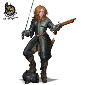 Octavia Anno Domini 1666 EN 28mm Hot and Dangerous Wargamer Games Studio Pin-Up