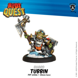 Riot Quest Tubbin Hero Expansion Privateer Press PIP 63066