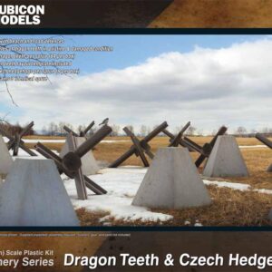 Rubicon Models Dragon Teeth & Czech Hedgehog Set 1 Scenery Series 1/56 28mm WW2