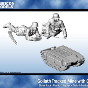 Rubicon Models German Goliath Tracked Mine with Crew 1/56 28mm German Axis