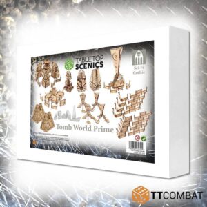 TTCombat Sci-Fi Gothic Tomb World Prime Bundle 28mm GelÃ¤nde Terrain Cyber 40k