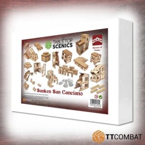 TTCombat Streets of Venice Sunken San Canciano Bundle 28mm GelÃ¤nde Terrain