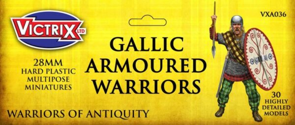Victrix Gallic Armoured Warriors 28mm VXA036 gallische Krieger Antike