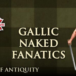 Victrix Gallic Naked Fanatics 28mm VXA031 Antike Krieger