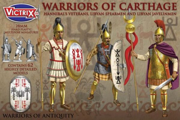 Victrix Warriors of Carthage 28mm VXA010 Krieger von Karthago Ancient