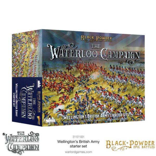 Warlord Games Black Powder Epic Battles Waterloo British Starter Napoleonic Wars