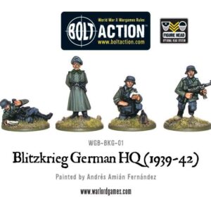 Warlord Games Blitzkrieg German HQ (1939-42) WWII Bolt Action GER offiziere