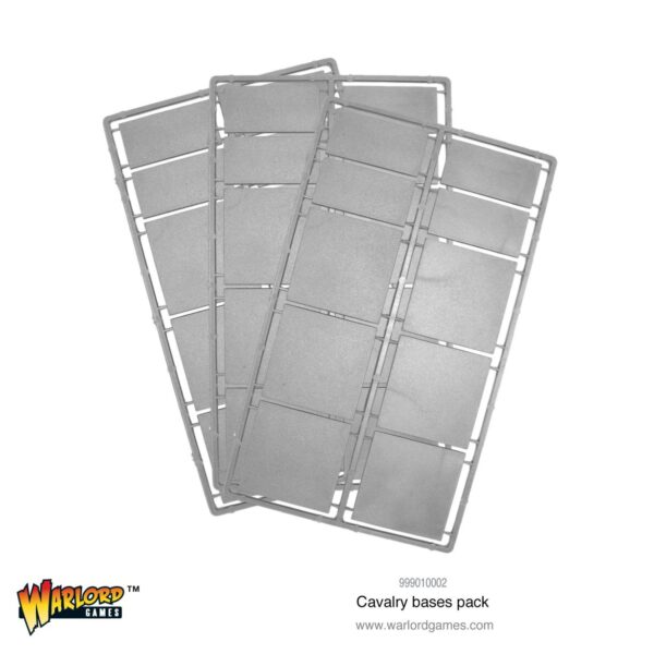 Warlord Games Cavalry Bases Pack (30) Tabletop Kavallerie Eckbases Flachbases