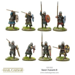 Warlord Games Saxon Huscarls B 28mm Hail Caesar Vikings Anglo-Saxon SpeertrÃ¤ger