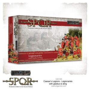 Warlord Games SPQR Caesar's Legions Legionaries with gladius & sling Caesar RÃ¶mer