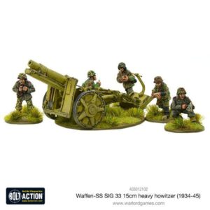 Warlord Games Waffen SS SIG 33 15cm heavy howitzer (1943-45) German Bolt Action