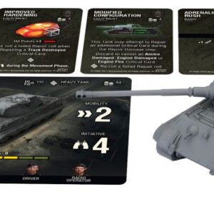 World of Tanks German Tiger II Expansion Englisch WoT Miniature Game