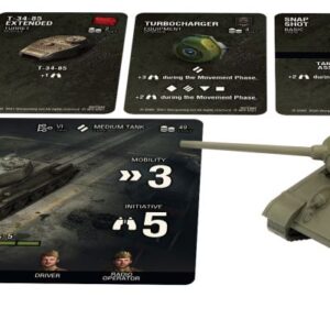 World of Tanks Soviet T-34-85 Expansion (Englisch) WoT Tank Miniature Game
