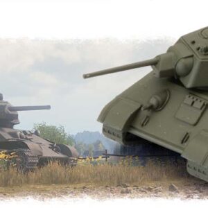 World of Tanks Soviet T-34 Expansion Multilingual WoT Tank MiniatureGame Russian