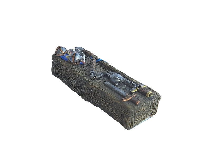 Ziterdes Marktstand Waffen und Rüstung 28mm 79531 Tabletop Terrain Gelände