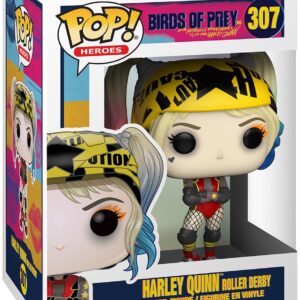 Birds Of Prey Harley Quinn Roller Derby Vinyl Figure 307 Funko Pop! multicolor