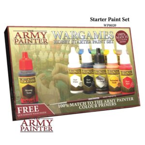 Warpaints Starter Paint Set Army Painter Farben WP8020 Grundfarben Tabletop