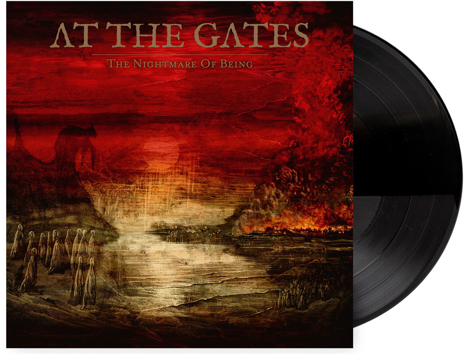 At The Gates The nightmare of being LP schwarz