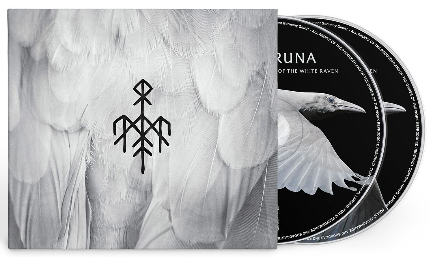 Wardruna Kvitravn – First flight of the white raven CD multicolor ...