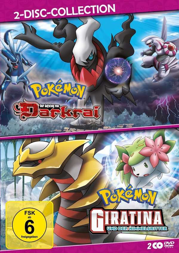 Pokémon Giratina und der Himmelsritter / Pokémon: Der Aufstieg von Darkrai - 2-Movie-Box DVD multicolor
