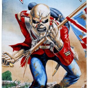 Iron Maiden The trooper Badetuch multicolor