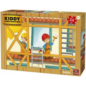 King International - Kiddy Construction - Painters - 24 Teile